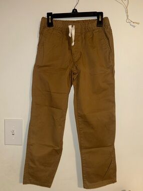 Cat & Jack Tan Drawstring Chino Pants
